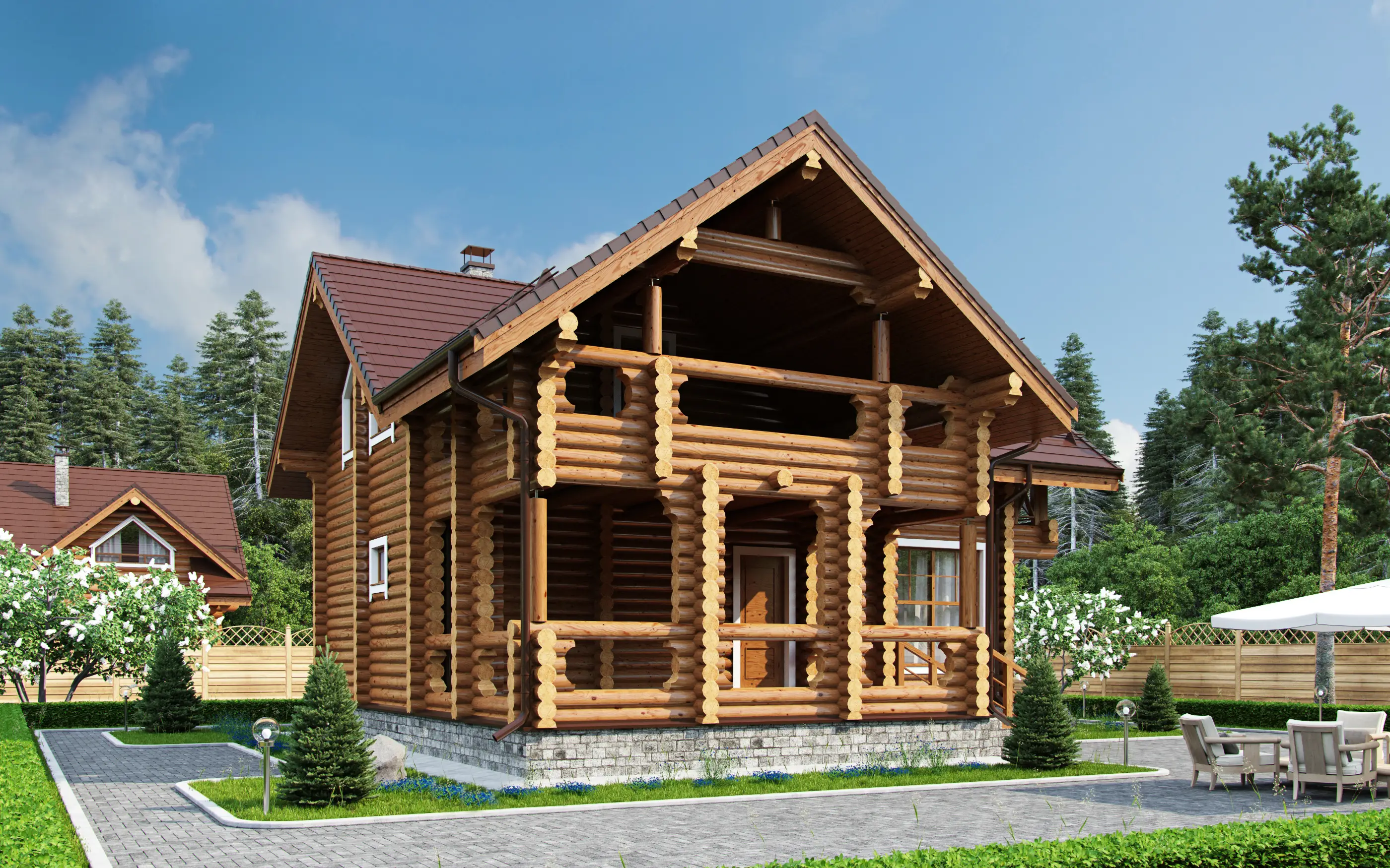 Деревянный дом